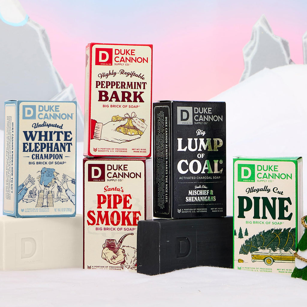 Duke Cannon Big Lump of Coal Soap for Men, 10 oz (Pack of 3)