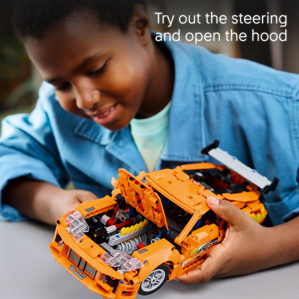 LEGO Technic Fast and Furious Toyota Supra MK4 Building Kit- Toy Car for Kids, Boys, and Girls, Ages 9+ - Creative Gift for Fast and Furious Car Fans - Realistic Engineering Details - 42204