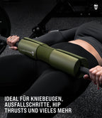 Gymreapers Barbell Squat Pad - Protective Bridge Pad For Hip Thrust, Squats, Lunges - Hip Support, Neck Protection For Bar (Green)