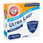 ARM & Hammer Ultra Last Clumping Cat Litter, Unscented, MultiCat, 18 Lbs