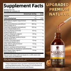 Lukaree Wormwood Black Walnut Clove Cleanse for Humans Tincture – Rapid Gut Detox & Digestive Health with Garlic Pumpkin Seeds Soursop Oregano, 10:1 Ultra-Concentrated Liposomal Tech 98% Absorption