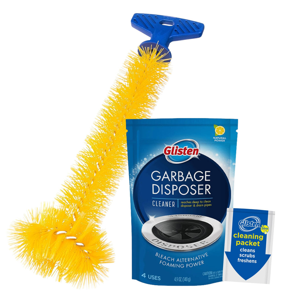 Mr. Scrappy Garbage Disposal Brush and Disposer Care Kit