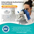 ICEPURE DA29-00003G Remove PFOA&PFOS, NSF/ANSI 401&473&53 Replacement for Samsung DA29-00003A, Aqua-Pure Plus DA29-00003B, HAFCU1, RSG257AARS RF267AERS, HDX-FMS-1 Refrigerator Water Filter, 4PACK