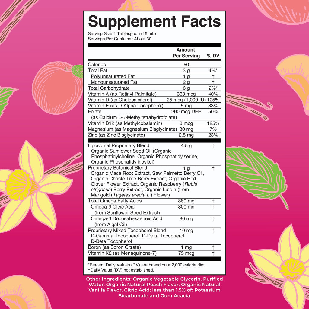MaryRuth’s Multivitamin Liposomal for Women 40+ | Womens Multivitamin Liposomal | Immune Support Supplement | Menopause Supplement | Methylated Multivitamin | Vegan | Sugar Free | Non-GMO |15.22 Fl Oz
