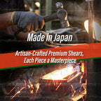 SUIZAN Hedge Shears 22.6" - Japanese Garden Clippers for Precise Trimming