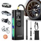 Airmoto Tire Inflator Portable Air Compressor for Cars, Bikes and Bicycles