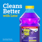 Pine-Sol Multi-Surface Cleaner, CloroxPro, 2x Concentrated Formula, All-Purpose Cleaner, Lavender Clean, 40 Fluid Ounces (Pack of 2)