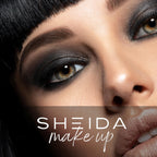 Sheida Kohl Powder Eyeliner – Intense Pigment Kajal for Alluring Eyes, Long-Lasting, Smudge-Proof Wear, Silky Traditional Finish, Multi-Color Shades Available (Black)