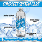 Oh Yuk Ice Machine Cleaner Descaler – Scale & Buildup Remover, Nickel-Safe Ice Maker Cleaning Solution, Compatible with GE nugget, Igloo & All Standalone Ice Makers. For A Fresh Ice Machine