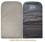 ROODO Pet Stroller Mat,Dog Stroller Cushion,Inner Pad for Exclusive Use,Original,Replaceable,Easy to Clean,Set of 3 pc(Gray)