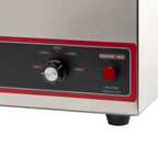 Winco FW-S500 Commercial Portable Steam Table Food Warmer 120V 1200W,Stainless Steel,Large