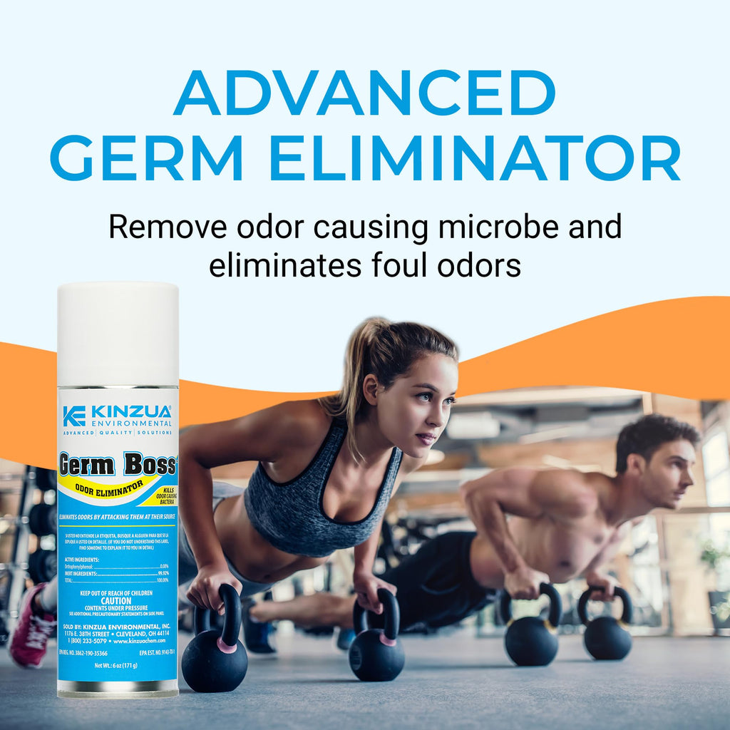 Germ Boss Odor Eliminator Fogger, Fresh, 6 oz, Covers 1,000 cu ft