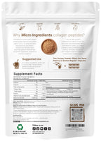 Micro Ingredients Multi Collagen Peptides Powder, 2lb | Type I, II, III, V, X + Biotin, Vitamin C & Hyaluronic Acid | Chocolate Flavor | Supports Hair, Skin & Joint Health | Keto, Non-GMO