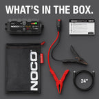 NOCO Boost GB40: 1000A UltraSafe Jump Starter Power Pack – 12V Car Battery Booster, Portable Power Bank & Jump Leads - For 6.0L Petrol and 3.0L Diesel Engines
