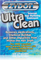 Zydot Ultra Clean Hair Detox Shampoo & Conditioner Kit, Removes Medications, Chemical Buildup & Impurities, Deep Cleansing Shampoo with Purifier & Conditioner for Hair Shaft Detox