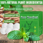 24 Pack Deer Repellent, Rabbit Repellent, Deer Deterrent, Powerful Deer Repellent for Yard, Keep Deer and Rabbit Out from Fence Plant Trees Garden Home
