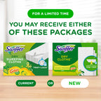 Swiffer Sweep + Mop, Dry Pads Refill, Floor Cleaner for Dirt, Dust, Hair, Cleaning Cloths for Mopping Home, Bathroom, Kitchen, Dust Mop, Floor Duster, Unscented, 52ct