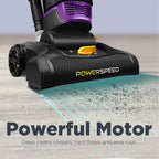 Eureka NEU182B PowerSpeed Bagless Upright Vacuum Cleaner, Purple