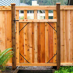 GoldOrcle Anti Sag Gate Kit Heavy Duty No Sag Kit Gate Corner Brace Bracket for Wooden Gate Fence with a Self-Locking Gate Latch (No Sag Kit A - 2Set)