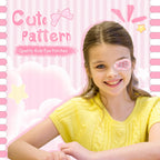 100 Pcs Adhesive Eye Patches for Kids Girls Cute Toddler Eye Patch Bulk Colorful Breathable Lazy Patch Cartoon Adhesive Bandages for Children Baby Light Blocking, 20 Styles, 3 x 2 Inches