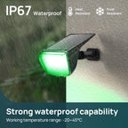 Linkind Halloween Solar Spot Lights Outdoor Waterproof Multicolor 4 Pack