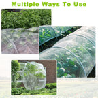 Remiawy Garden Netting, 2 Pack 10 x 33 FT Ultra Fine Garden Mesh Netting for Plants, Gardening Raised Bed Barrier Row Cover Protection Screen for Fruits Flowers Vegetables from Birds Animals Deer