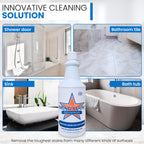 Bring It On Grout Cleaner, Hard Water Stain Remover, Remove Spots on Shower Door, Clean Tile, Fiberglass, Windows, Grout Lines Cleaner 16 Ounce