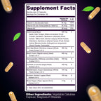 Sea Moss Capsules – 17-in-1 Blend with Black Seed Oil Ashwagandha Bladderwrack Burdock Root Turmeric Vitamin D3 K2 C for Daily Wellness – Multimineral Supplement for Men & Women – 120 Count