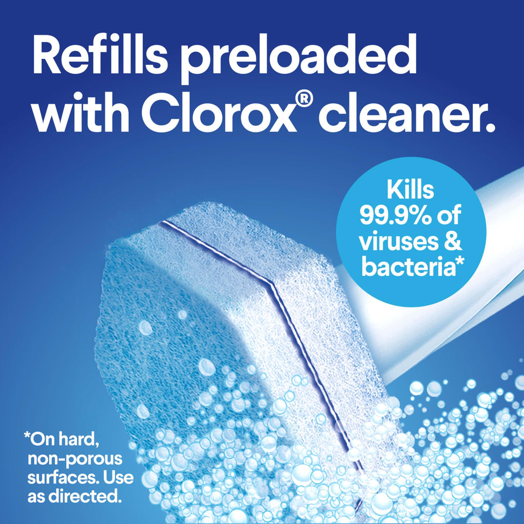 Clorox ToiletWand Disinfecting Refills, Disposable Wand Heads - 30 Count (Package May Vary)