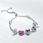 PANDORA Family Always Encircled Heart Charm - Compatible Moments - Stunning Women's Jewelry - Gift for Her - Made with Sterling Silver - With Gift Box