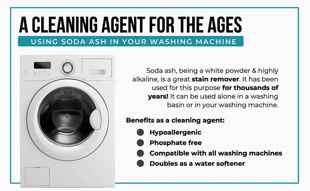 Dive Rite in Premium Soda Ash Designed as a PH Increaser for Pool and Washing Soda for Tie Dying and Everyday Usage (5 Pounds)