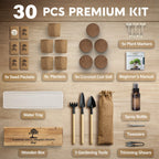 Bonsai Tree Kit Deluxe - Growing 5 Unique Japanese Bonzai Trees