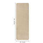 POLYTE 430 GSM Microfiber Oversize Quick Dry Lint Free Bath Towel, 60 x 30 in, 4 Pack (Waffle Weave)