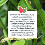 Estroven Pre-Menopause-Relief, 30 Ct., Clinically Proven Ingredients, Provides Menopause Relief Plus Night Sweats & Hot Flash-Relief, Drug-Free or Estrogen Free (Pack of 12)