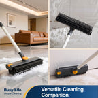 Yocada Floor Scrub Brush 3 in 1 Dual-Sided Stiff Bristle Scrubber Brush