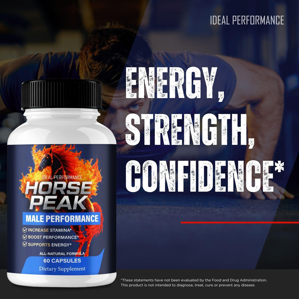 IDEAL PERFORMANCE Horsepeak Capsules, Horsepeak Pills Reviews (60 Capsules)
