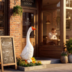 vchin Large Porch Goose Statue, 23 inch Large Porch Goose Statue