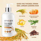 Svvimer Rice Water Shampoo and Conditioner