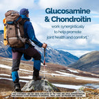 Nature's Wonder Triple Strength Glucosamine Chondroitin with MSM and Hyaluronic Acid and Boswellia for Joint Health, Supports Joint Flexibility and Mobility, 45 Day Supply, 90 Tablets (Pack of 2)