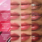 Glow Recipe Glass Balm Lip Treatment - 12Hr Hydrating Lip Balm & Moisturizer with Hyaluronic Acid to Smooth, Plump & Protect from Dryness - Sheer Soft Pink Tint, Watermelon Bingsoo (15 ml)