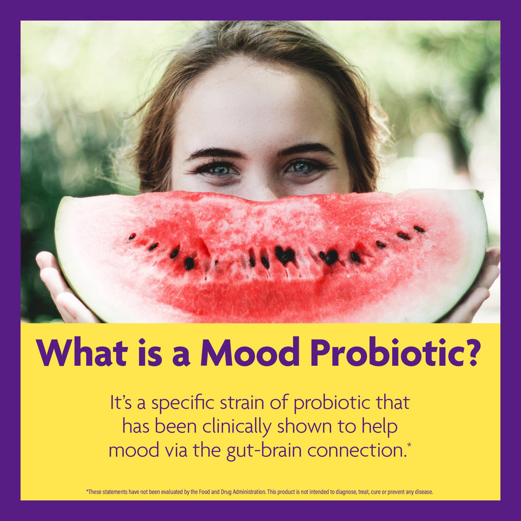 InnovixLabs Mood Probiotic for Women & Men, Clinically Studied Digestive & Mood Support Supplement, Lactobacillus helveticus Rosell-52ND & Bifidobacterium longum Rosell-175, 60 Capsules (Pack of 2)