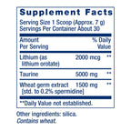 Life Extension Healthy Aging Powder, Healthy Aging Supplement, Heart Health, Brain Health, Exercise Performance, Taurine, Lithium, spermidine, Powder Blend, Non-GMO, Vegetarian, 30 Servings