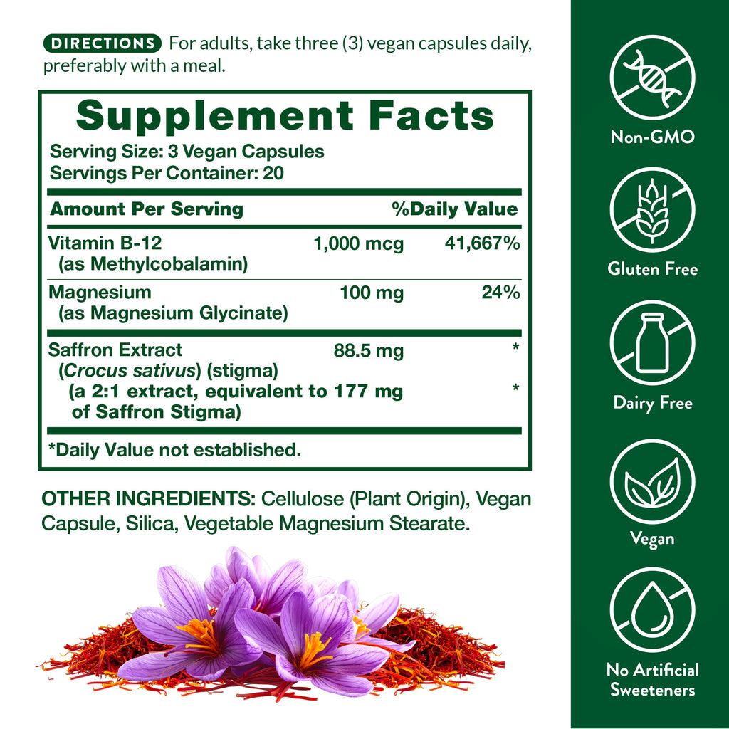 Nature's Truth Saffron Extract Capsules
