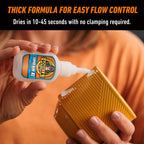 Gorilla Super Glue XL, Clear Glue, 25 Gram (Pack of 2) - All Purpose and Fast Setting for Projects and Repairs