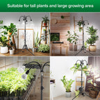 SANSI Grow Lights for Indoor Plants, 128W Plant Lights for Indoor Growing