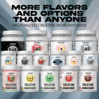 Ekkovision Creatine Monohydrate Powder, Micronized,Fruit Punch, Pre Workout & Post Workout Supplement for Men and Women, Energy Support, Easy to Mix in Shakes, Smoothies & Beverages, 100 Servings