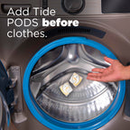 Tide PODS Free & Gentle laundry detergent, 76 ct, Trusted, gentle laundry detergent pods, 100% free of irritating residues: no added dyes and perfumes