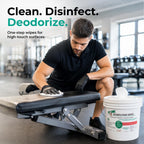 Monk Disinfecting Wipes (2 Buckets of 800 Count) for Commercial Facilities