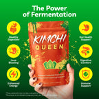 Premium Fermented Kimchi Supplement Capsules | Gut Health, Digestion, Debloat & Gut Balance Support | 5 Billion CFU Probiotics & Digestive Enzymes | Delayed Release Beadlets | 120 Vegan Capsules