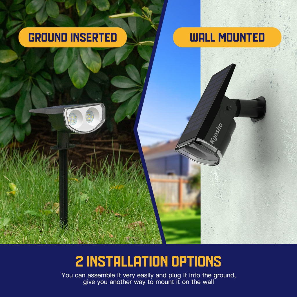 Kyosho Solar Halloween Decorations Outdoor Halloween Lights Outdoor 2 Pack